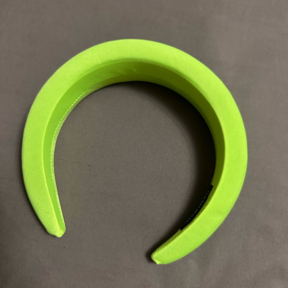 ❌Neon Green Padded Headband - Picture 3 of 3